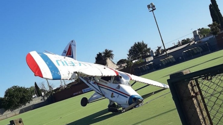 Cayó la avioneta "El Pájaro"